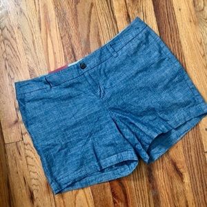 Chambray chino lightweight shorts